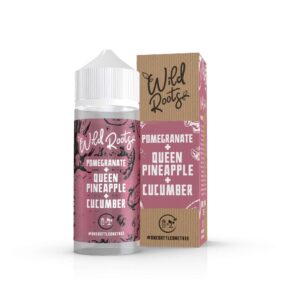 Pomegranate, Queen Pineapple & Cucumber 100ml E Liquid Wild Roots
