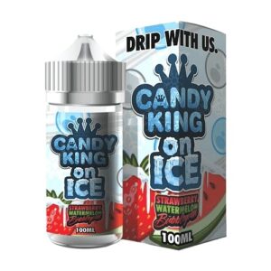 Strawberry Watermelon Bubblegum On Ice 100ml E Liquid Candy King