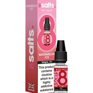 Watermelon Ice 10ml Nic Salt 8Salts By 88Vape